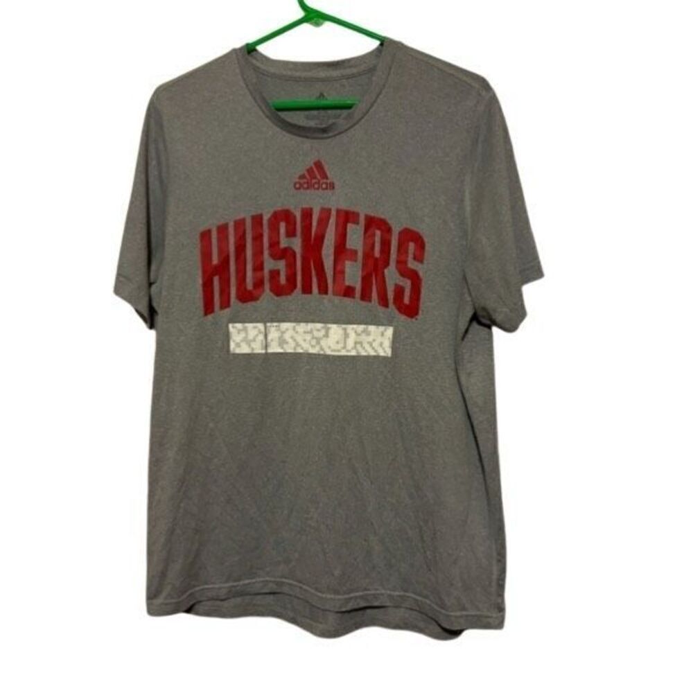 Nebraska Cornhuskers Size Large Adidas Creator Tee T-Shirt